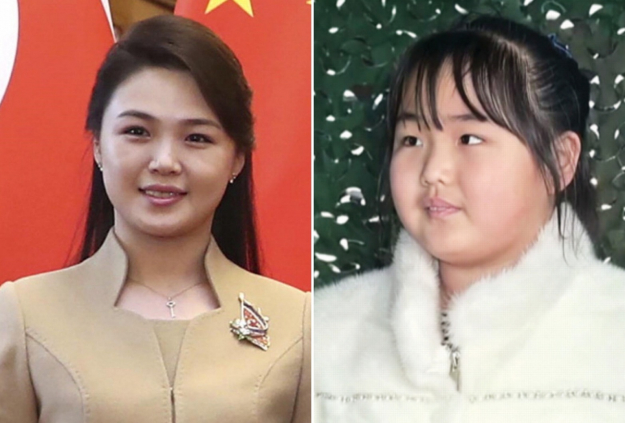 리설주 닮은 둘째 딸 김주애. [연합뉴스]