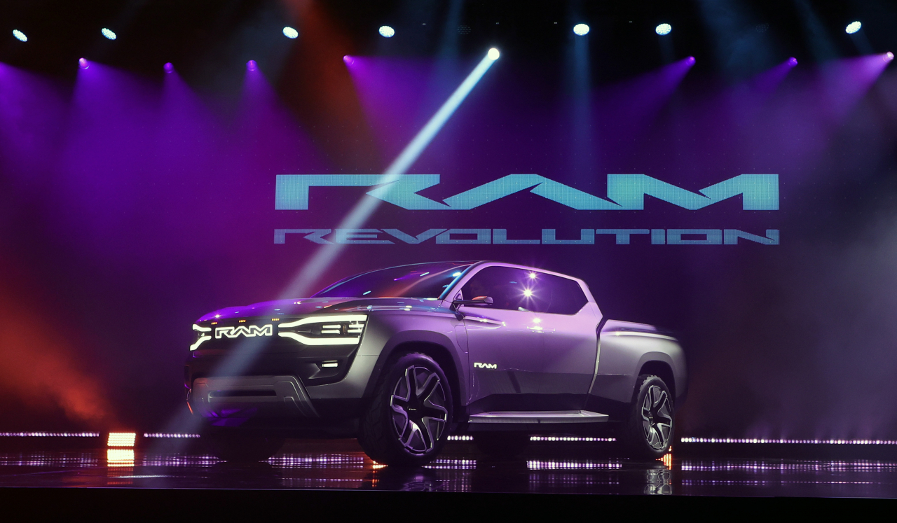 '전기 픽업트럭' Stellantis 'RAM 1500'. [게티이미지]