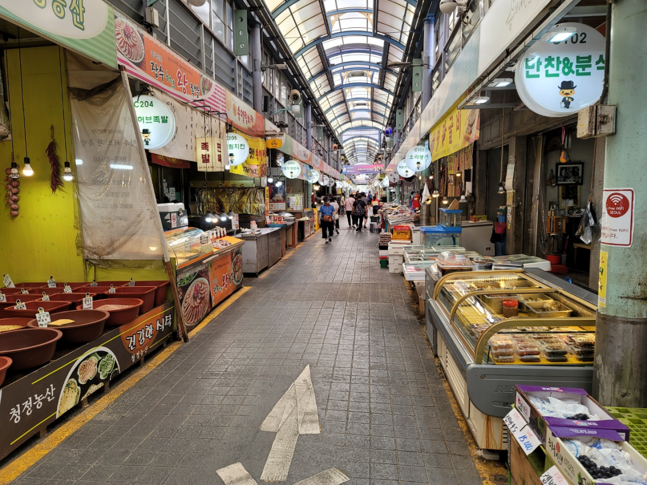 관악신사시장 전경. [관악구 제공]