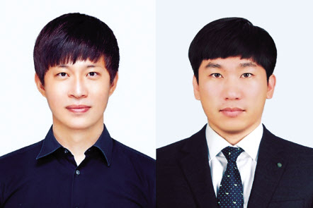 박준우 박사(왼쪽), 박민준 부산대 교수