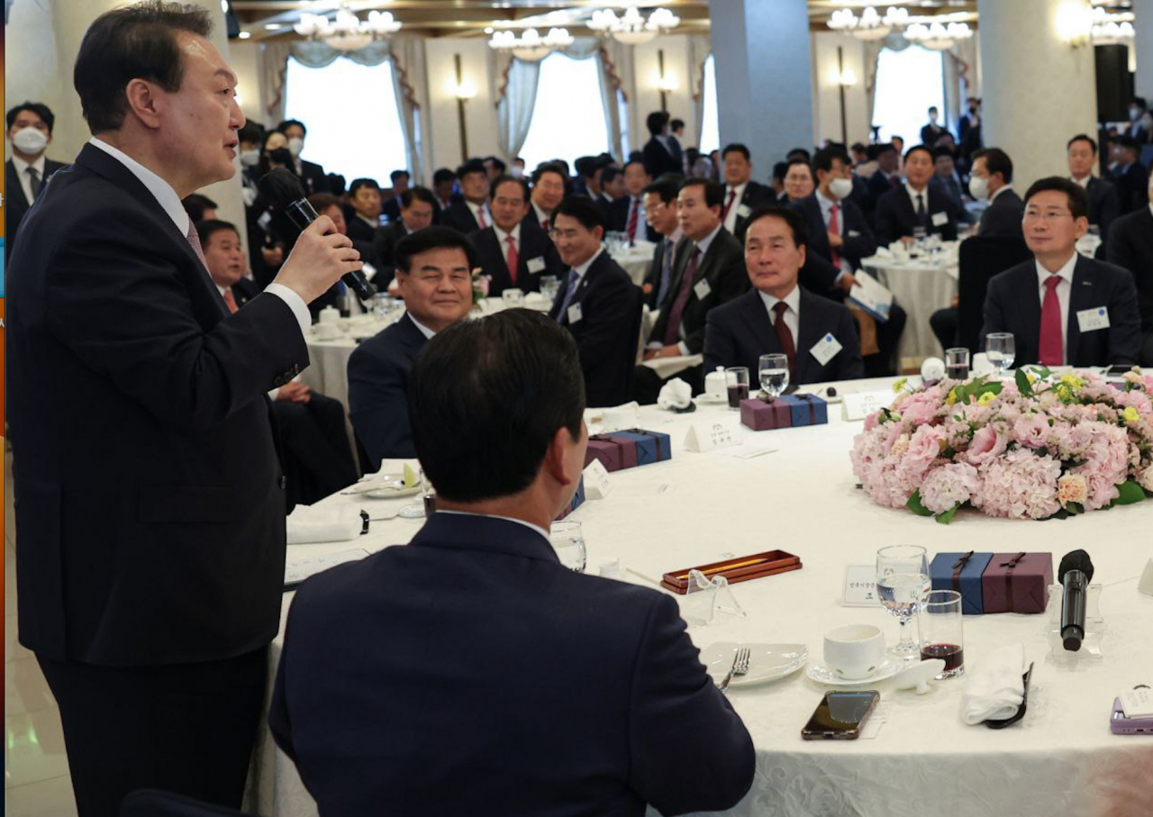 윤석열대통령과 이상일 시장.