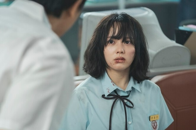 학교폭력 문제를 다룬 드라마 '더 글로리'의 한 장면 [넷플릭스]