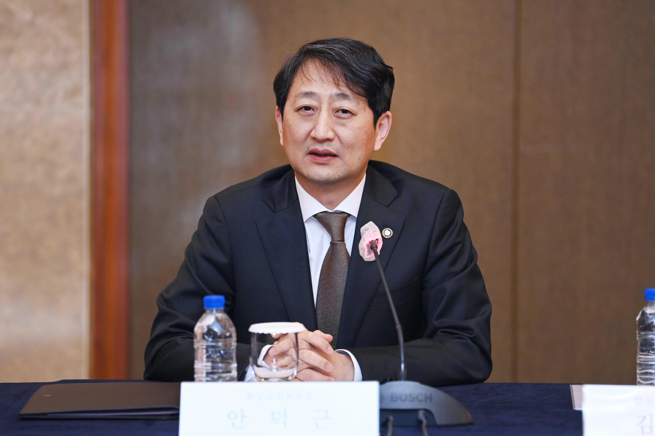 안덕근 산업통상자원부 통상교섭본부장. [연합]