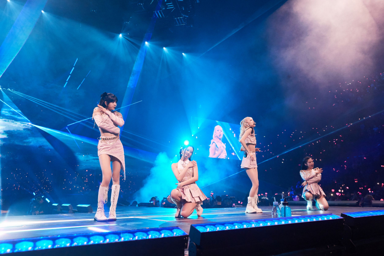 그룹 블랙핑크의 파리 콘서트 [YG엔터테인먼트 제공]