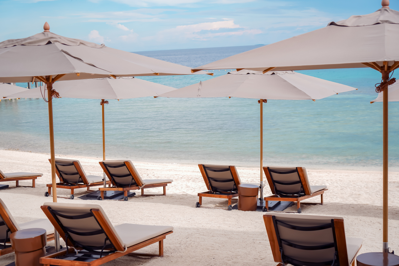 A beach by Sheraton Cebu Mactan (The Blend)