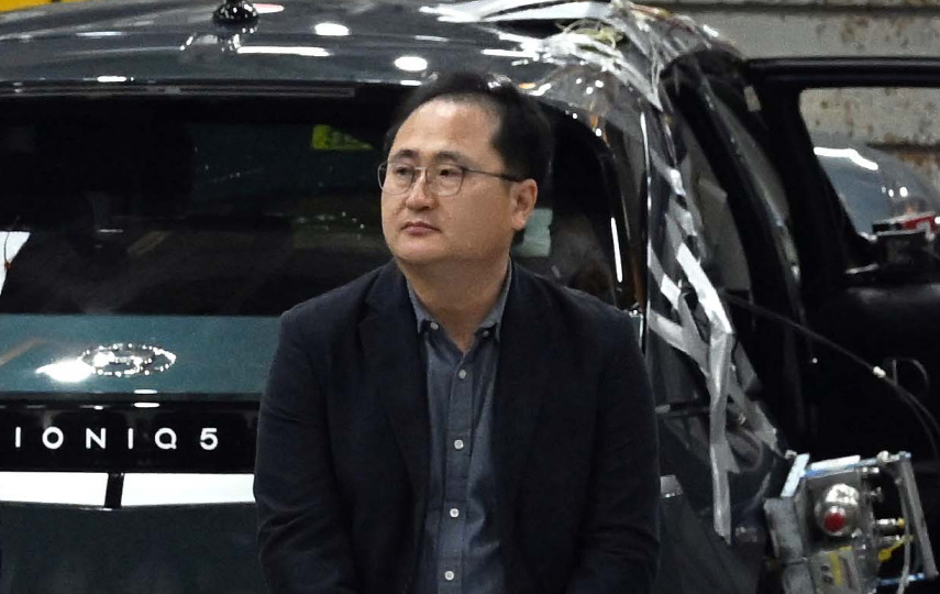 12일 남양연구소에서 열린 미디어데이에 참석한 이영호 현대차그룹 차체설계2팀장. [현대차 제공]
