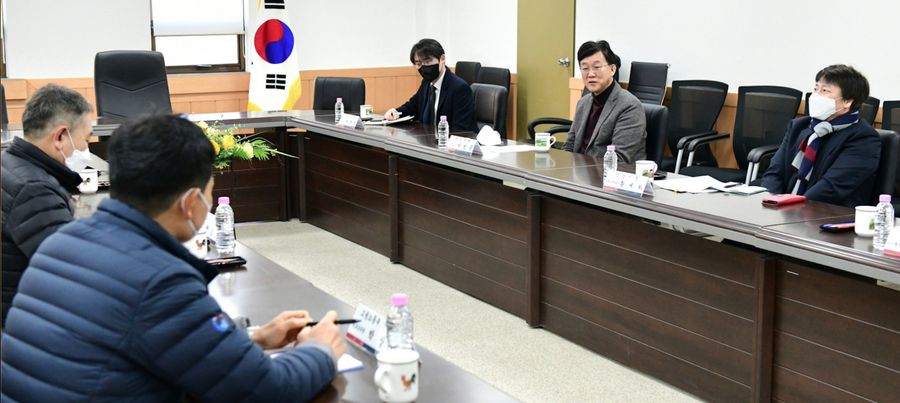 이민근 안산시장, 고용노동부 안산지청 방문