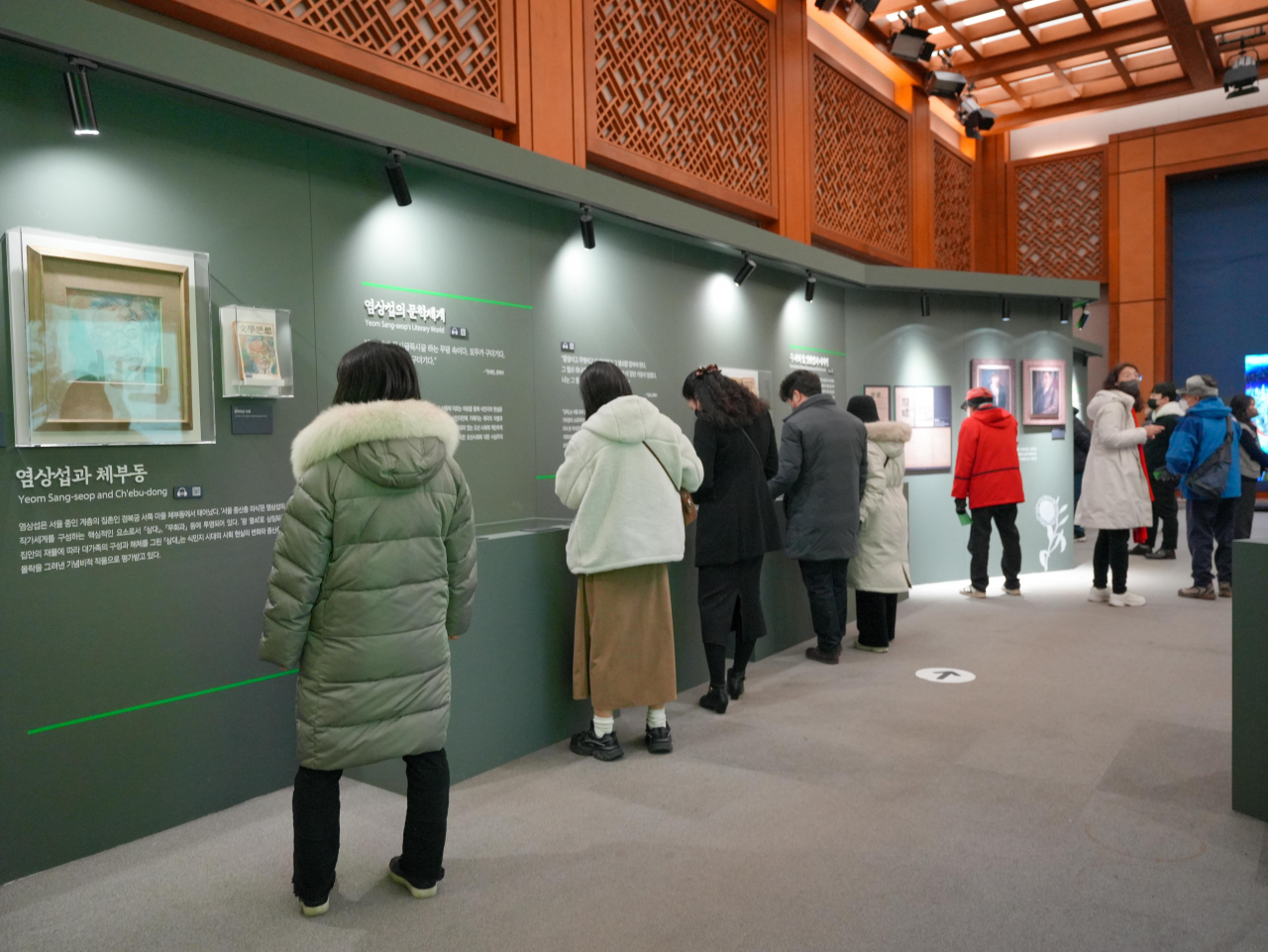 춘추관 문학특별전, ‘이상, 염상섭, 현진건, 윤동주, 청와대를 거닐다’. 문체부 제공