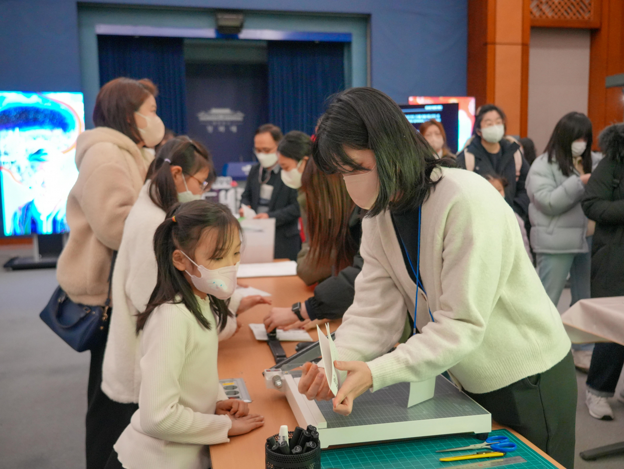 춘추관 문학특별전, 미니북 만들기. 문체부 제공