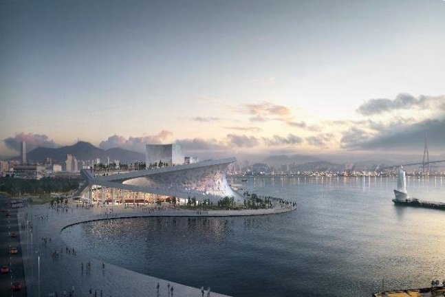 부산오페라하우스 조감도 [부산시 제공]