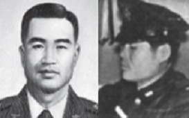 고(故)최규식 경무관(左), 정종수 경사(右)