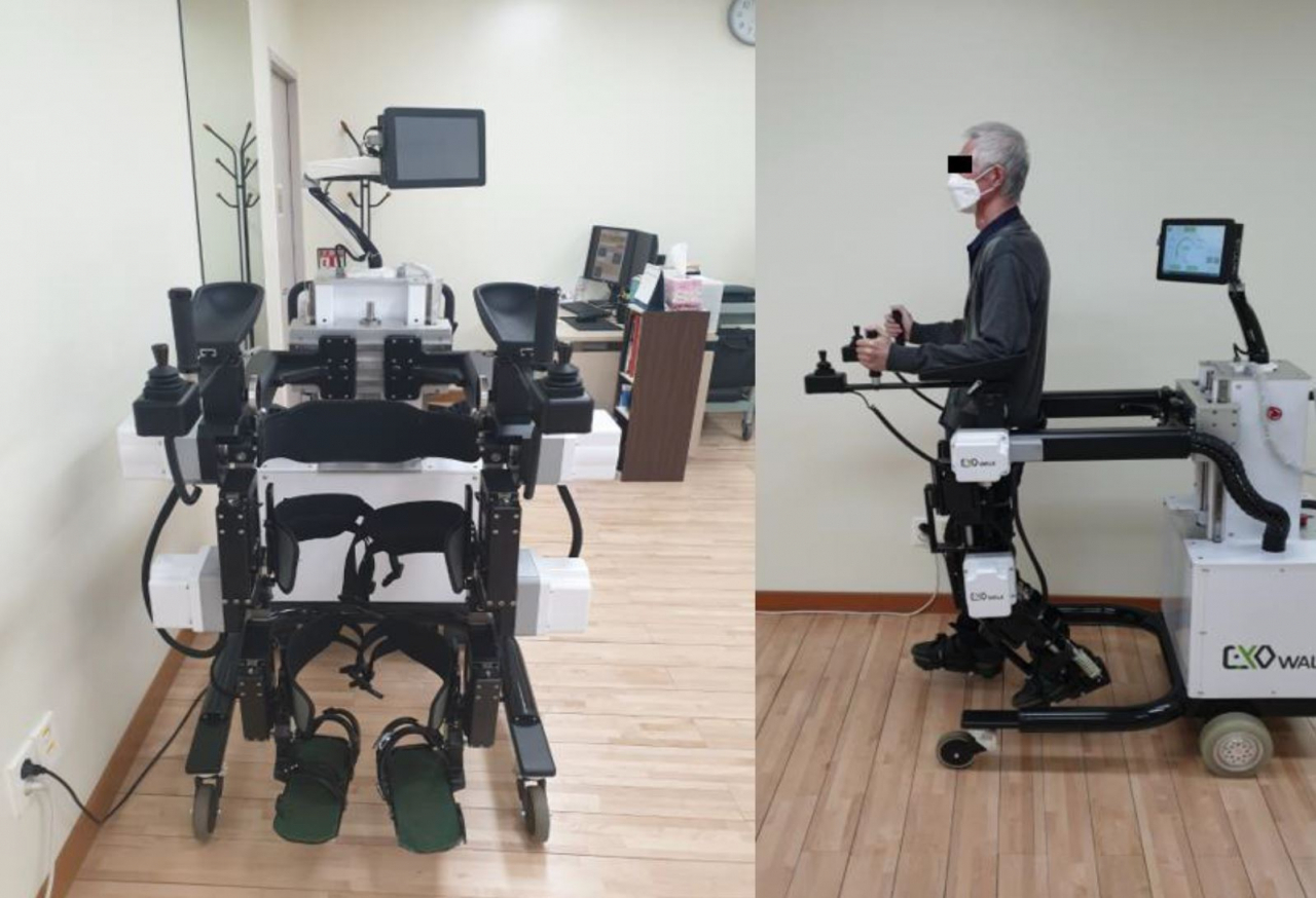 걷는 능력이 저하된 뇌졸중 환자에게 '보행로봇치료'를 시행한 결과, 보행능력과 운동능력 향상이 뚜렷하게 나타났다.