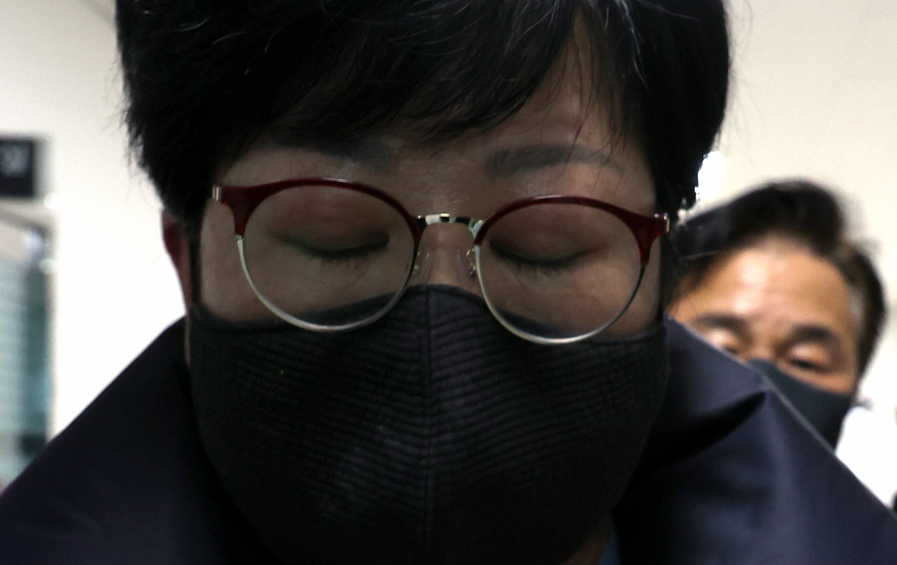 이태원 참사 유족에게 막말을 해 공분을 산 김미나 창원시의원. [연합]