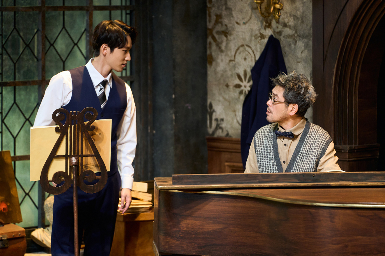 A scene from “Old Wicked Songs” (Ninestory, Park Company)
