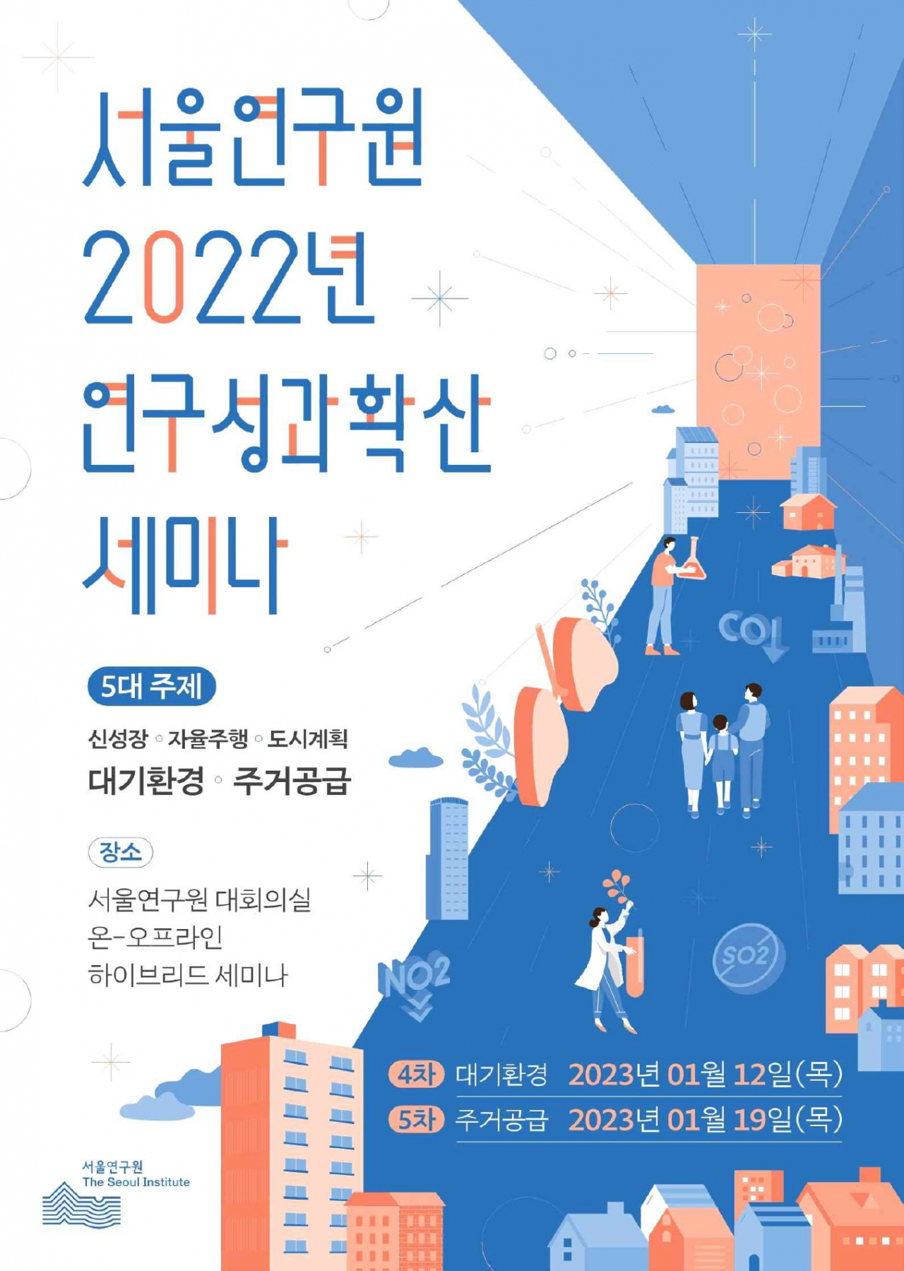 전환시대 서울시 신주거정책방향 모색 세미나 홍보 포스터. [서울시 제공]