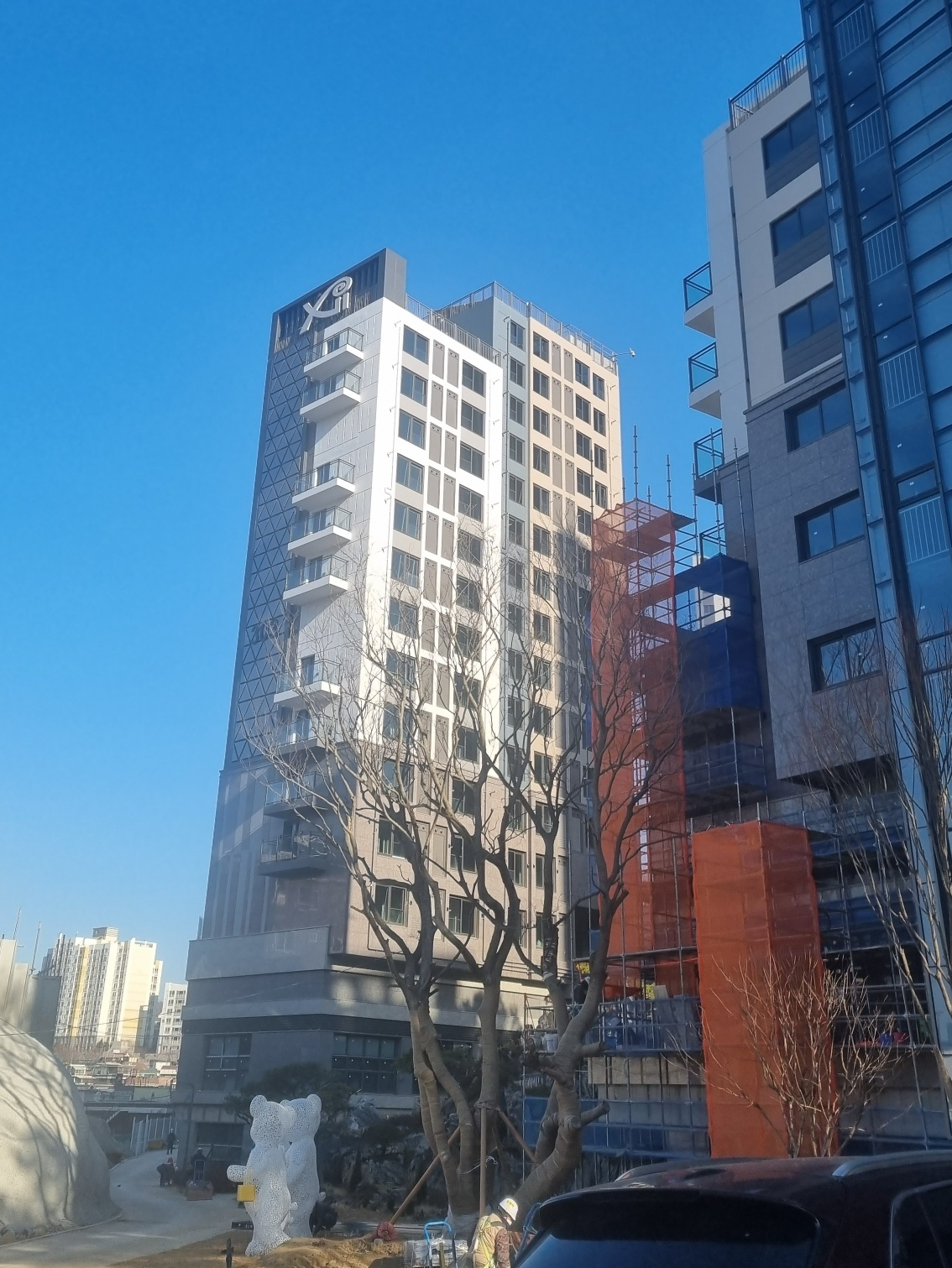 2월 말 입주를 앞둔 서울 동작구 흑석동 '흑석리버파크자이'. 고은결 기자