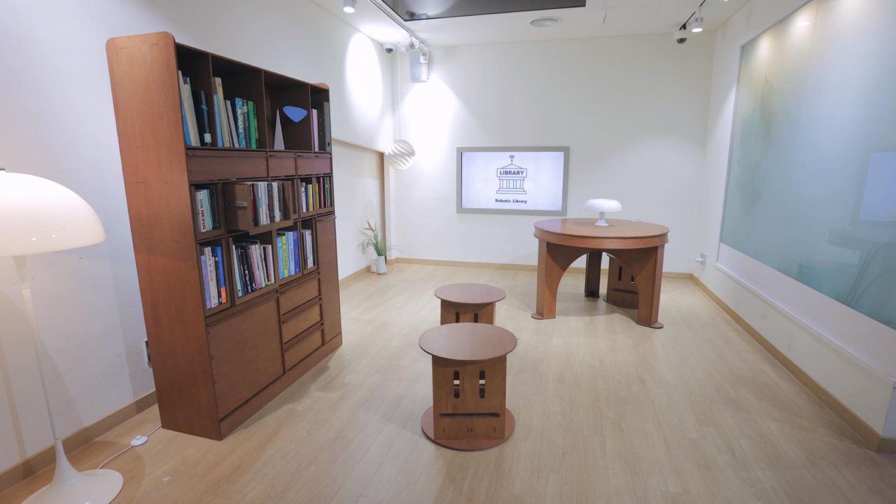 KIST가 개발한 로보틱 서재. [KIST 제공]