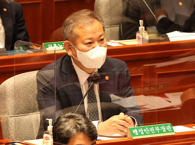 이상민 행정안전부 장관 [연합]