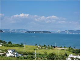 거제휴게소 거가대교 전망대 전경(사진제공=푸르웰)