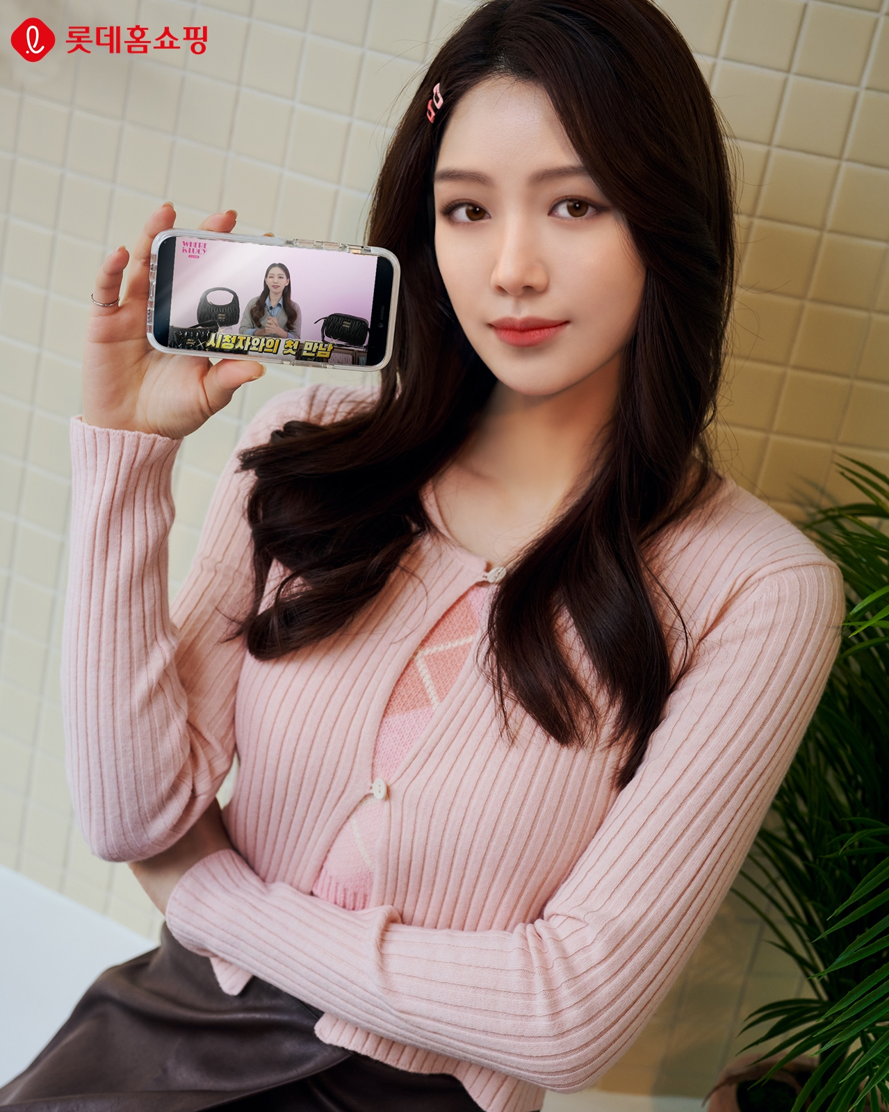 가상인간 루시. [롯데홈쇼핑 제공]