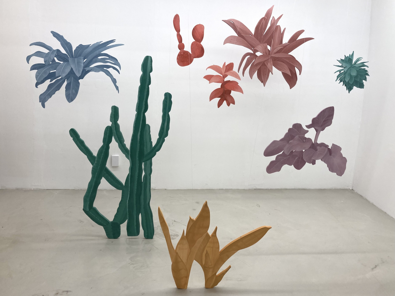 성다솜, 식물 공동체 Plant community, 2022, formax, urethane, 400&times;300cm