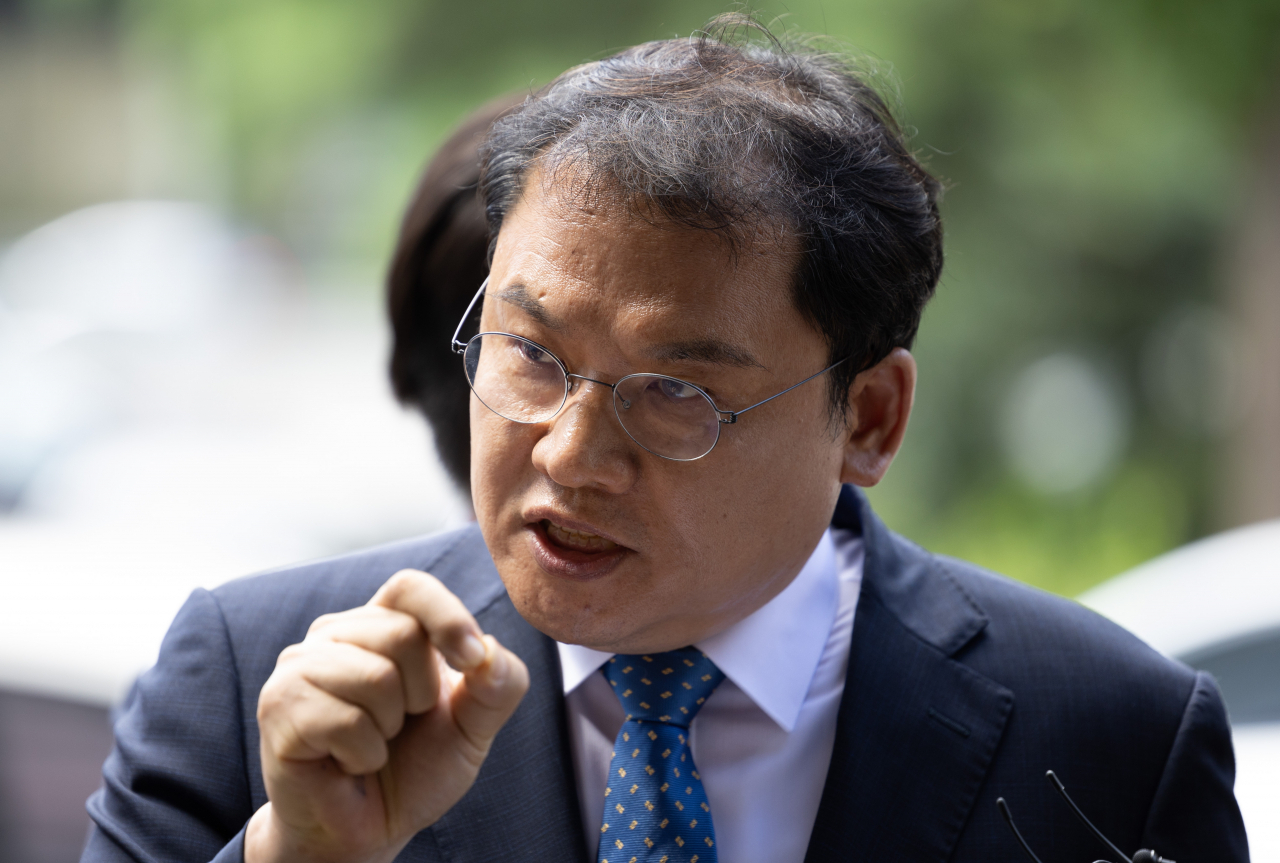 강신업 변호사. [연합]
