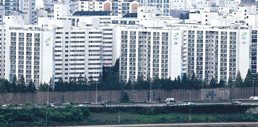 LH 영구임대 아파트 단지 일대 전경. [헤럴드경제 DB]