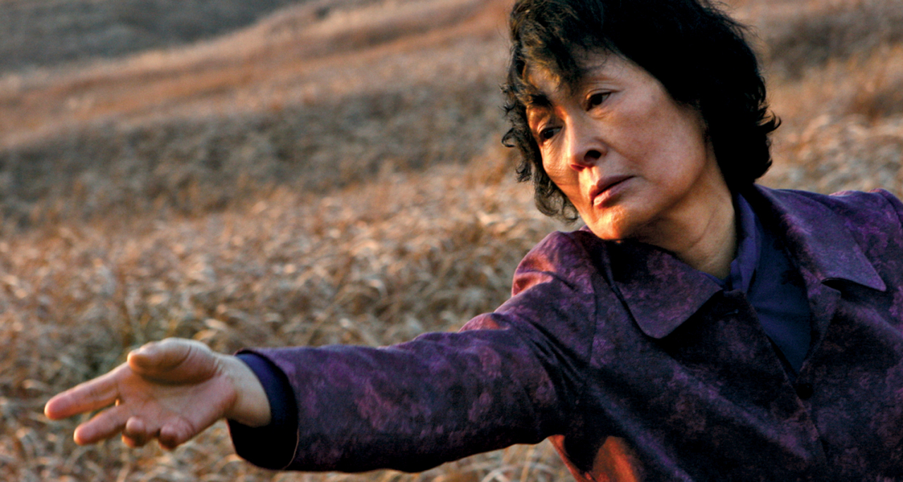 Kim Hye-ja plays a widow who is overly protective of her son in Bong Joon-ho‘s 2009 film “Mother.” (CJ Entertainment)