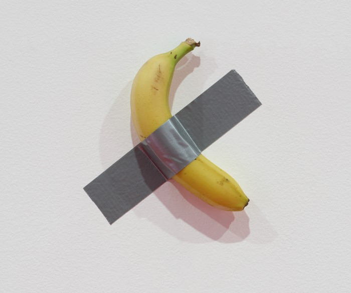 "Comedian" by Maurizio Cattelan at Leeum Museum of Art (courtesy of Leeum Museum of Art)