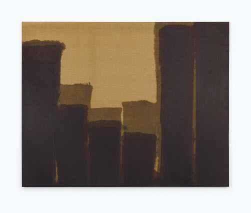 윤형근, Burnt Umber, 린넨에 유채, 182 x 228 cm, 1980