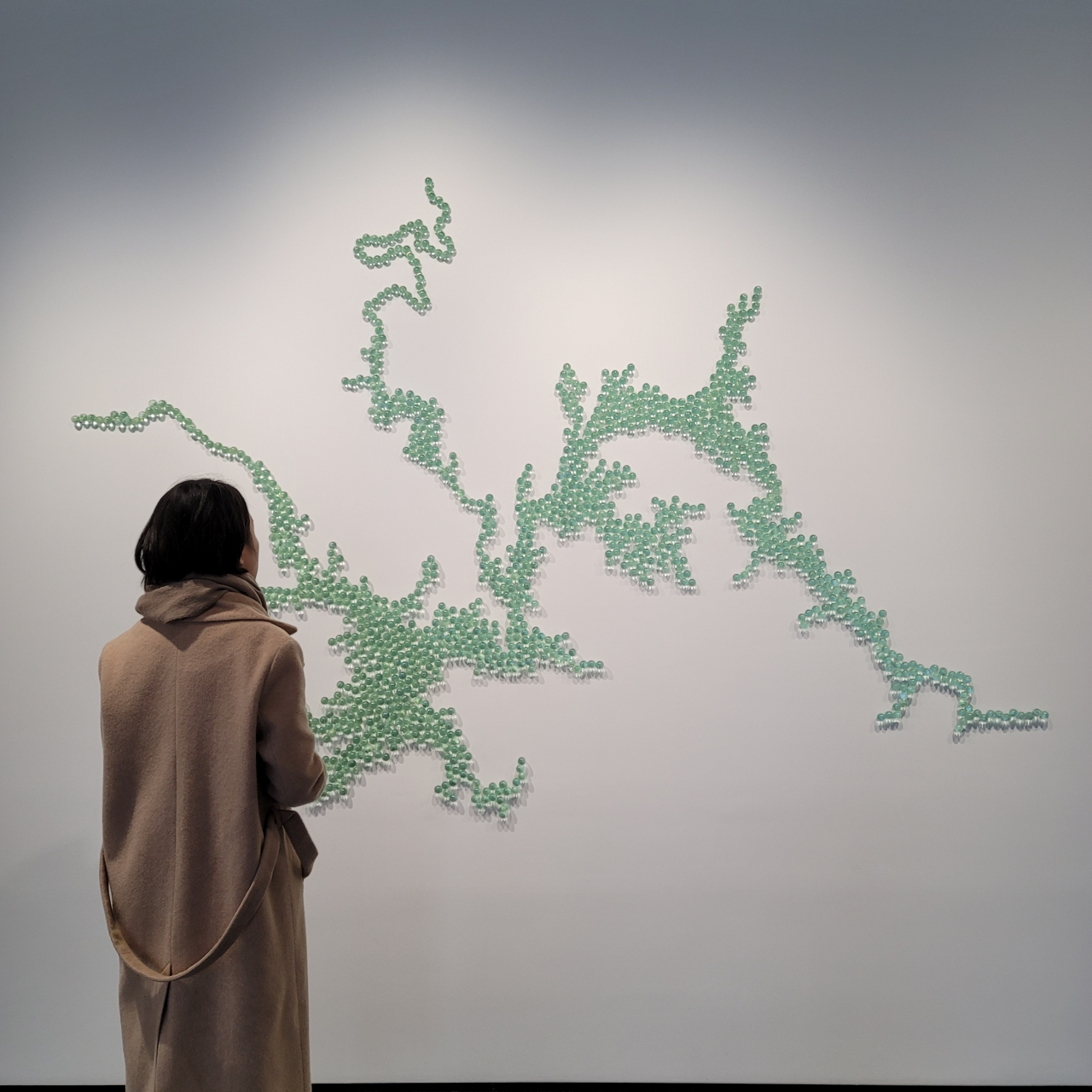 마야 린, 구슬한강댐, Nature Knows No Boundaries전, 2023, 페이스 서울 전시전경 [헤럴드DB]