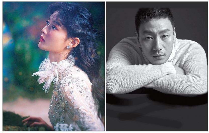 ‘셰익스피어 인 러브’의 김유정(왼쪽), ‘파우스트’의 박해수(오른쪽), ‘나무 위의 군대’의 손석구 등 TV와 스크린에서나 보던 스타 배우들이 연극 무대로 잇달아 진출하면서 티켓 가격도 껑충 뛰어오르고 있다. [쇼노트·BH엔터테인먼트 제공]