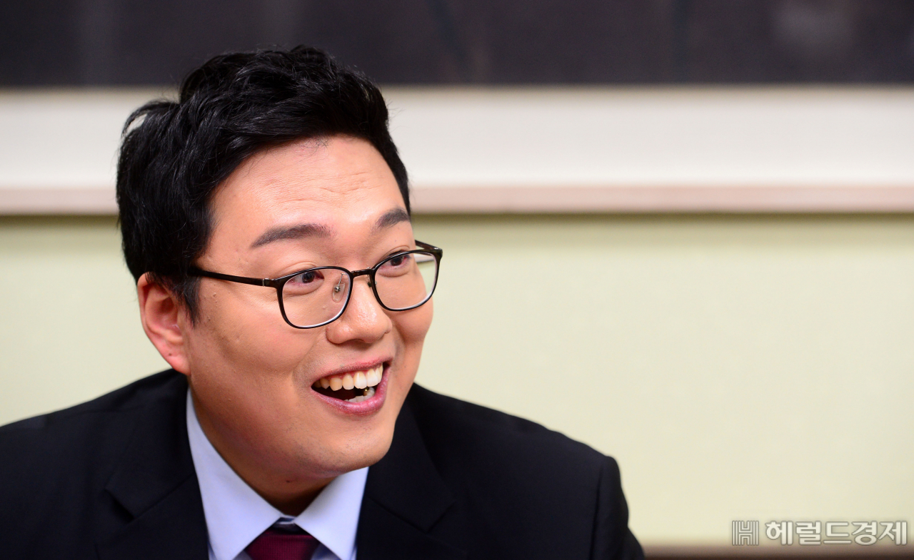 천하람 국민의힘 전남 순천갑 당협위원장. [박해묵 기자/mook@heraldcorp.com]