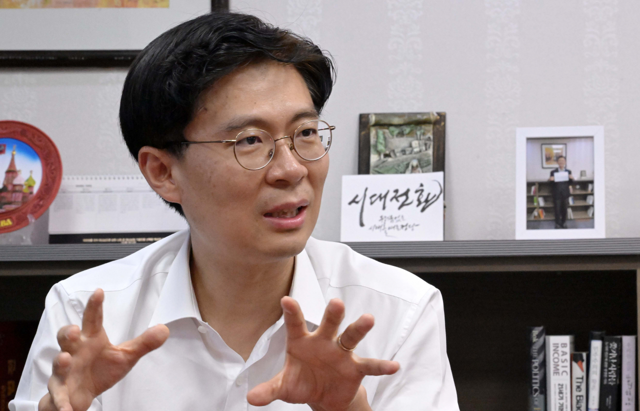 조정훈 시대전환 의원. 이상섭 기자