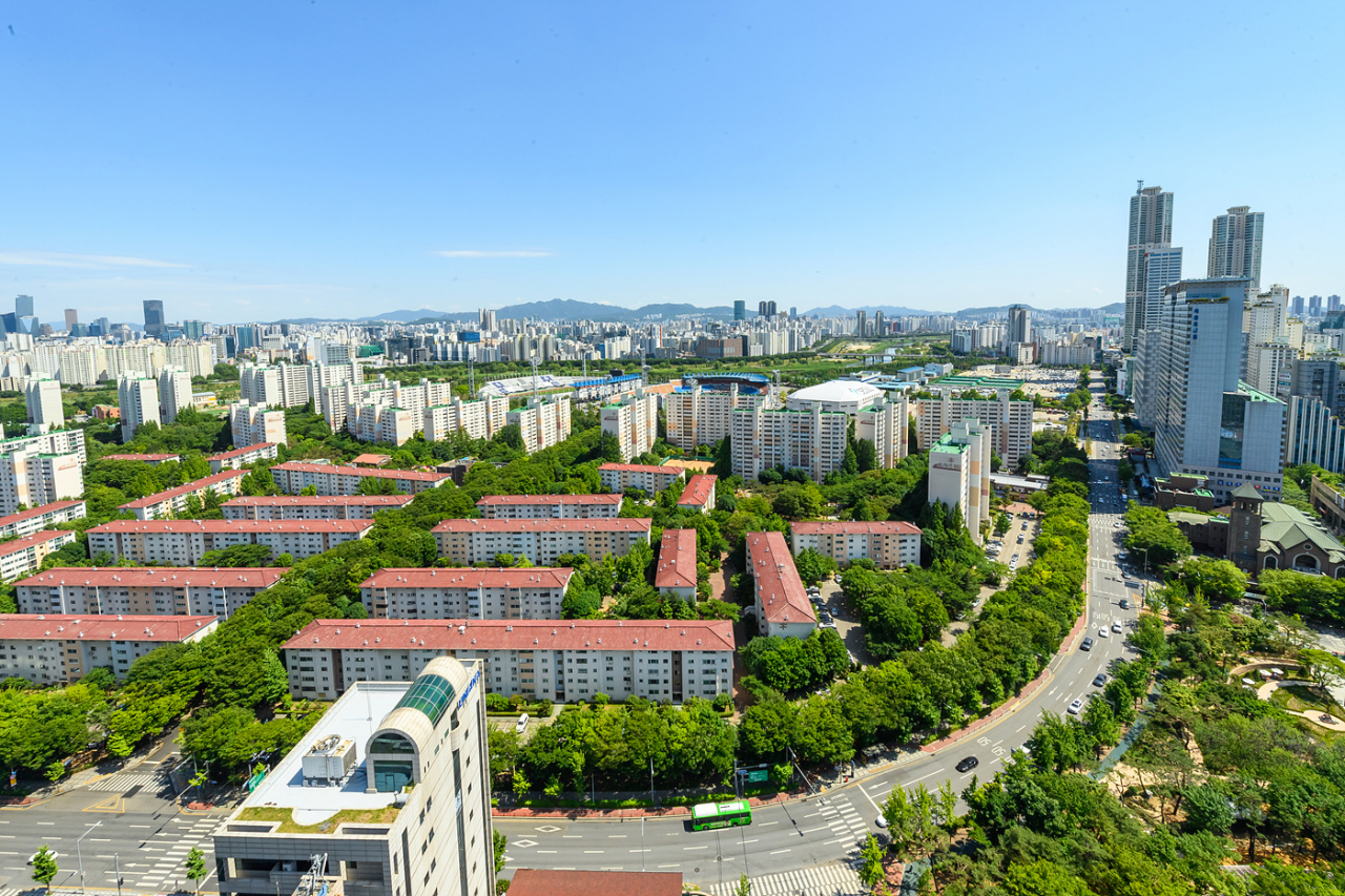 양천구 목동아파트 전경. [양천구 제공]