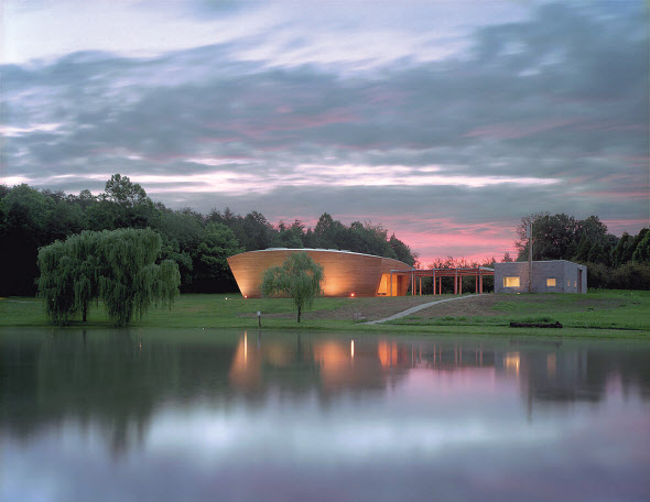 Riggio-Lynch Interfaith Chapel, 2004 Haley Farm, Clinton, Tennessee [마야 린 공식홈페이지 캡쳐]