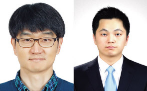 설승권(왼쪽) 한국전기연구원 박사와 정임두 UNIST 교수.