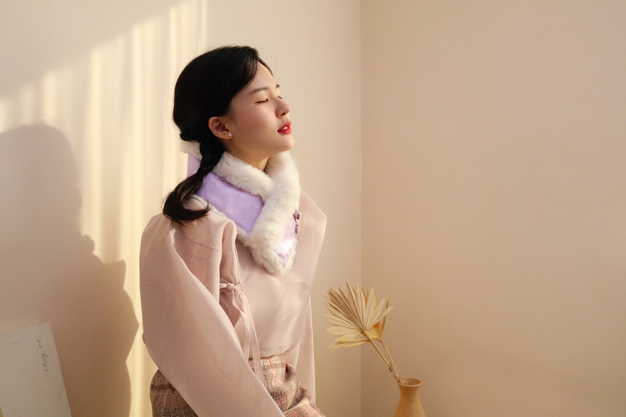 왠지(WEDNSY) 겨우살이 털목도리