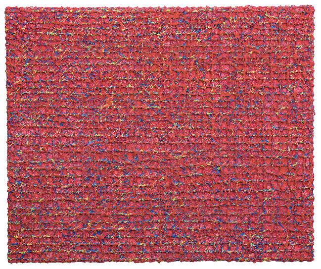 이희돈, 연(緣) - 인연, 캔버스에 아크릴, 혼합재료, 59.7&times;72.7cm, 2011