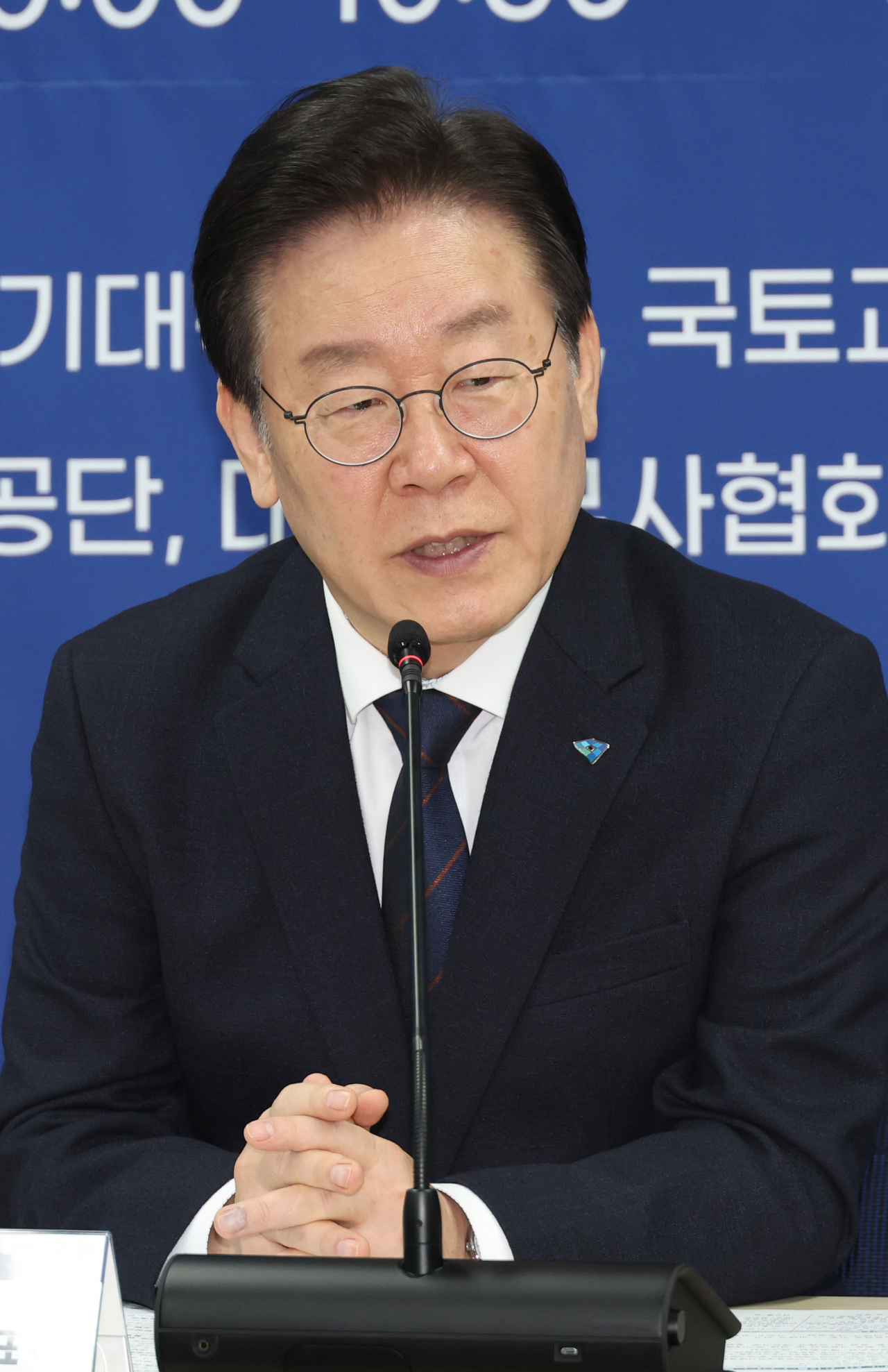 더불어민주당 이재명 대표가 7일 오전 서울 강서구 전세피해지원센터에서 열린 전세사기피해 재발방지대책 마련을 위한 현장간담회에서 발언하고 있다. [연합]