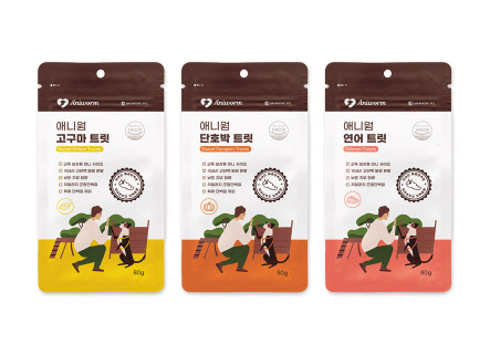 식용곤충 밀웜을 활용한 펫푸드 [대웅펫 제공]
