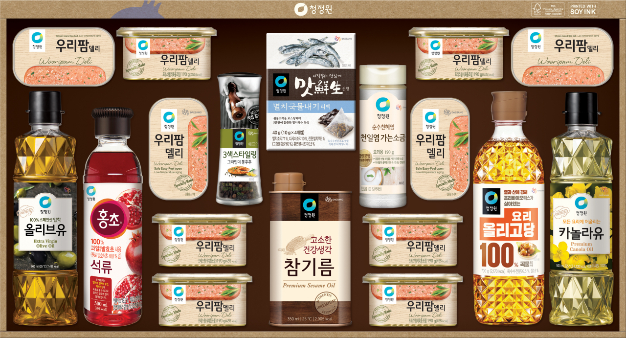 대상 청정원 자연스러운 선물세트 청정원1호 제품 사진 [대상 제공]