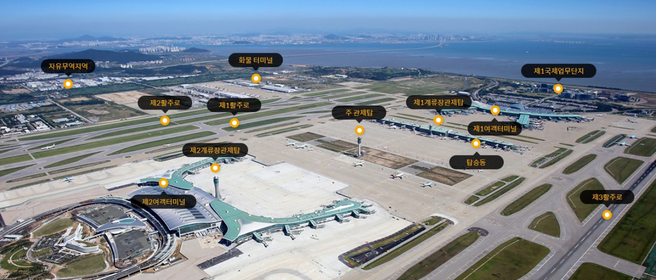 인천국제공항 전경 [인천국제공항공사 홈페이지 캡처]