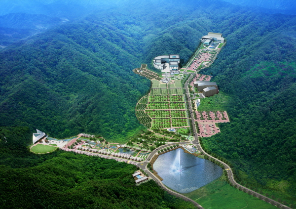용인 평온의 숲.