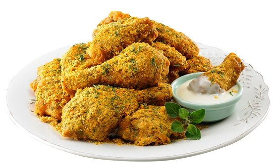 bhc치킨에서 판매하는 뿌링클 치킨. [bhc치킨]