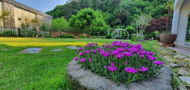 순천시 민간정원 자료사진.