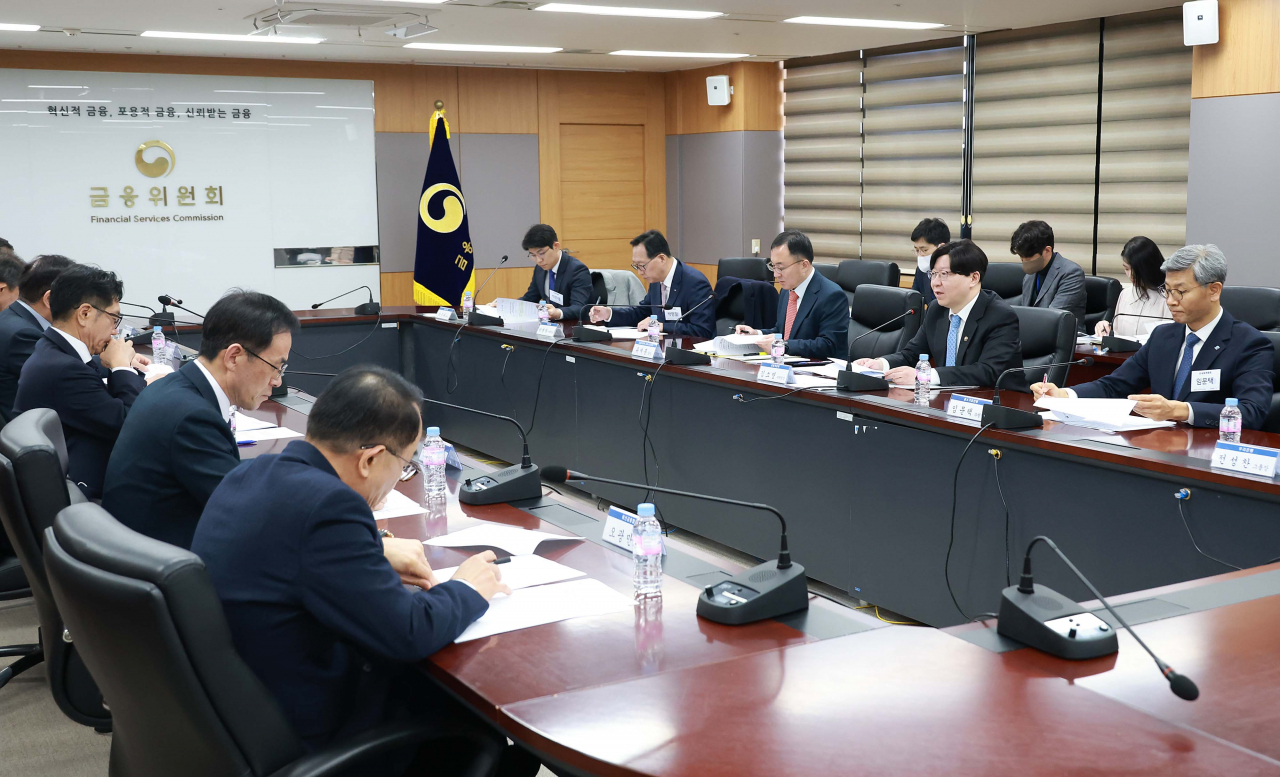 김소영 금융위원회 부위원장이 20일 오전 서울 종로구 정부서울청사에서 개최된 금융권 청년 일자리 간담회에서 금융권 청년 일자리 활성화를 위한 적극적인 노력을 당부하고 있다. [금융위원회 제공]