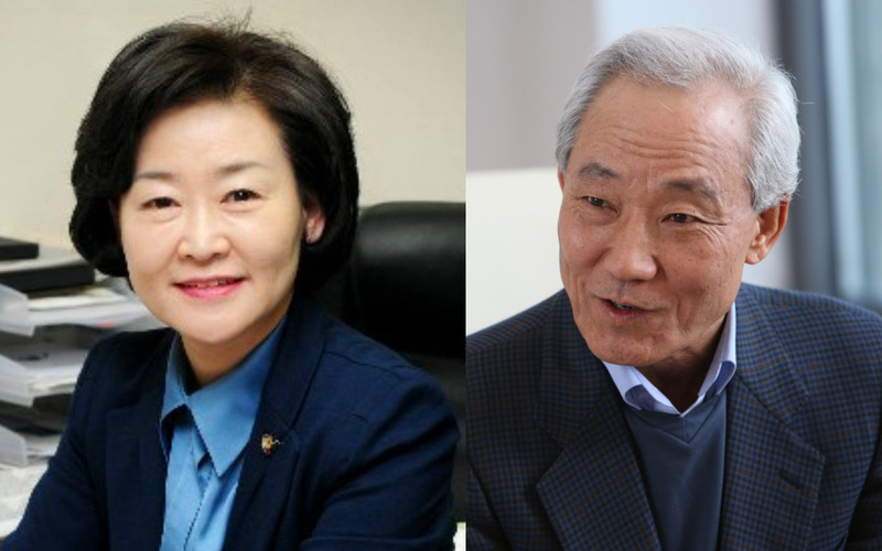 권은희(왼쪽) 전 새누리당 의원, 김종훈 전 외교통상부 통상교섭본부장 등 18명의 외부 인사가 KT 대표이사 공모에 지원했다. [헤럴드경제DB]