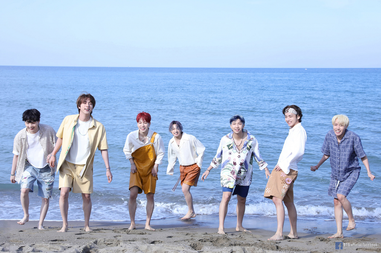 BTS버터 앨범 재킷 촬영 삼척