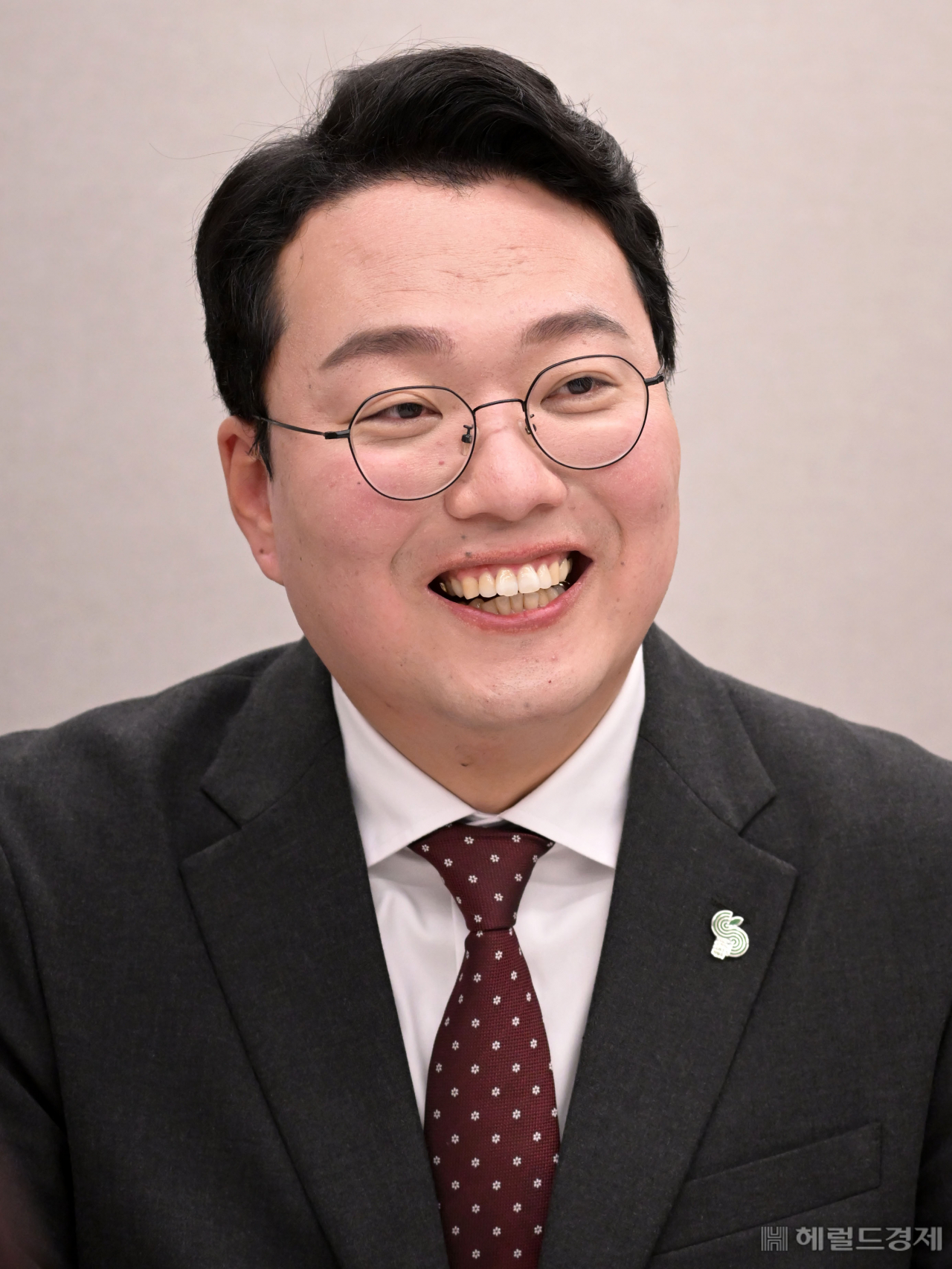 천하람 국민의힘 당대표 후보가 22일 오전 서울 여의도에서 헤럴드경제와 인터뷰를 하고 있다. 이상섭 기자